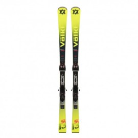 Volkl Racetiger Sl+Rm Tl 12 Gw Giallo Nero - Sci Uomo