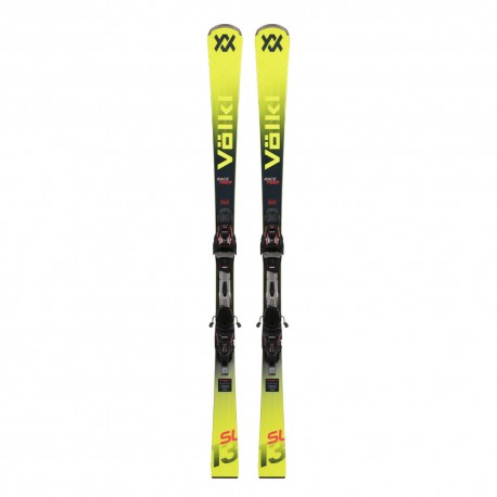 Volkl Racetiger Sl+Rm Tl 12 Gw Giallo Nero - Sci Uomo