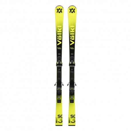 Volkl Racetiger Sc+Vm 12 Gw Giallo Nero - Sci Uomo