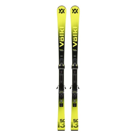 Volkl Racetiger Sc+Vm 12 Gw Giallo Nero - Sci Uomo
