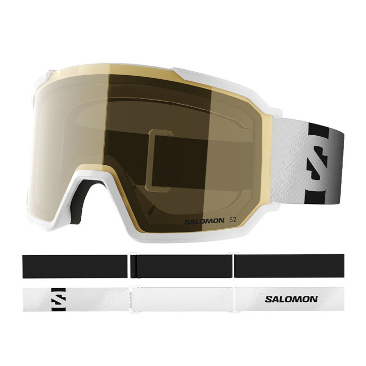 Salomon Maschera Sci S View 3 Access Bianco Unisex