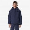 K-Way Giacca Jack Reversibile Blu Bambino