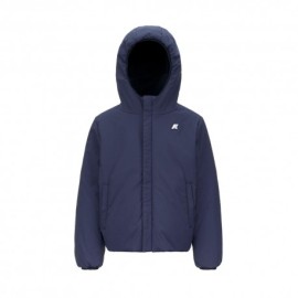 K-Way Giacca Jack Reversibile Blu Bambino