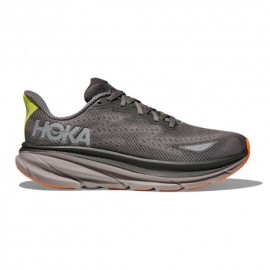 Hoka Clifton 9 GORE-TEX Asphalt Grigio Gravel - Scarpe Running Uomo