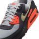 Nike Air Max 90 Mesh Grigio Limelight - Sneakers Uomo