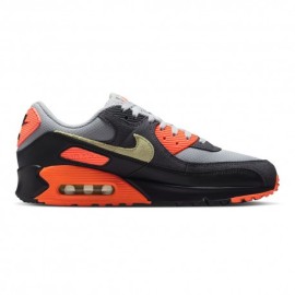 Nike Air Max 90 Mesh Grigio Limelight - Sneakers Uomo