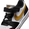 Nike Borough Low Recraft Ps Nero Oro Wht - Sneakers Bambino