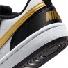 Nike Borough Low Recraft Ps Nero Oro Wht - Sneakers Bambino