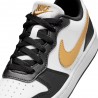 Nike Borough Low Recraft Gs Nero Oro Wht - Sneakers Bambino