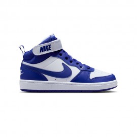 Nike Borough Mid 2 Gs Bianco Night - Sneakers Bambino
