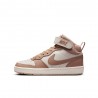 Nike Borough Mid 2 Gs Ivory Hemp-Sail - Sneakers Bambino