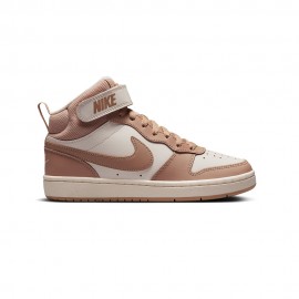 Nike Borough Mid 2 Gs Ivory Hemp-Sail - Sneakers Bambino