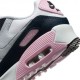 Nike Max 90 Ltr Gs Bianco Grigio Rosa - Sneakers Bambino