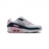 Nike Max 90 Ltr Gs Bianco Grigio Rosa - Sneakers Bambino