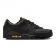 Nike Air Max 90 Mesh Nero Arancio - Sneakers Uomo