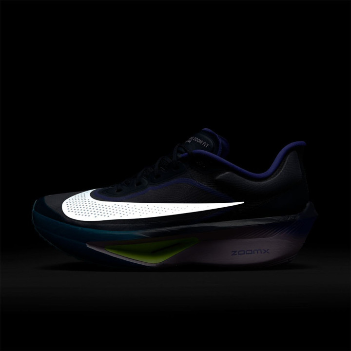 Nike Zoom Fly 6 Obsidian Bianco-Persian Violet - Scarpe Running Uomo
