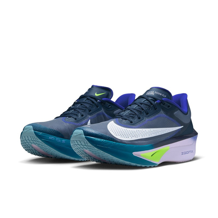 Nike Zoom Fly 6 Obsidian Bianco-Persian Violet - Scarpe Running Uomo