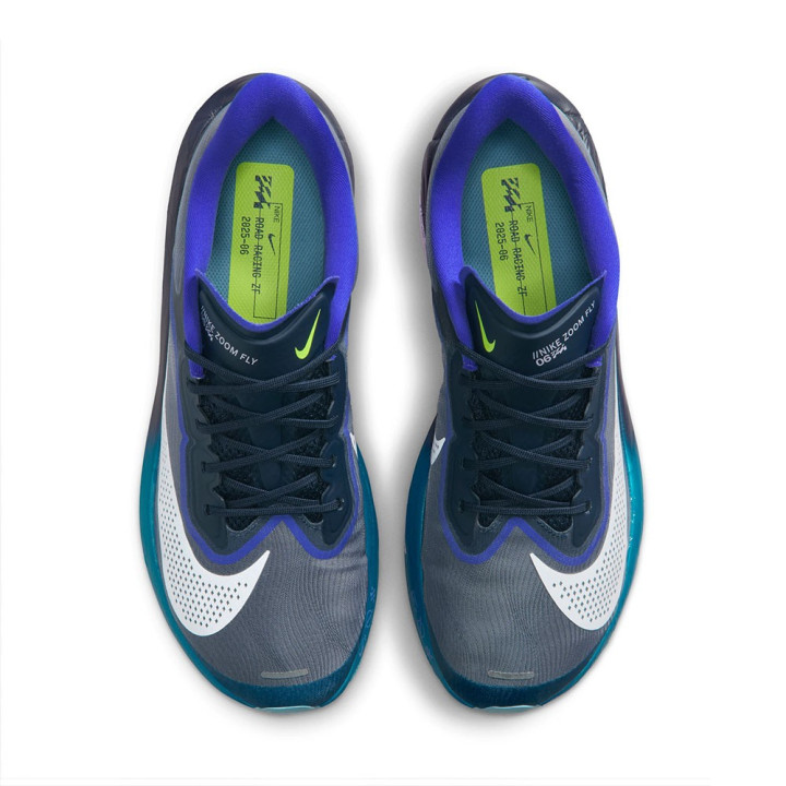 Nike Zoom Fly 6 Obsidian Bianco-Persian Violet - Scarpe Running Uomo