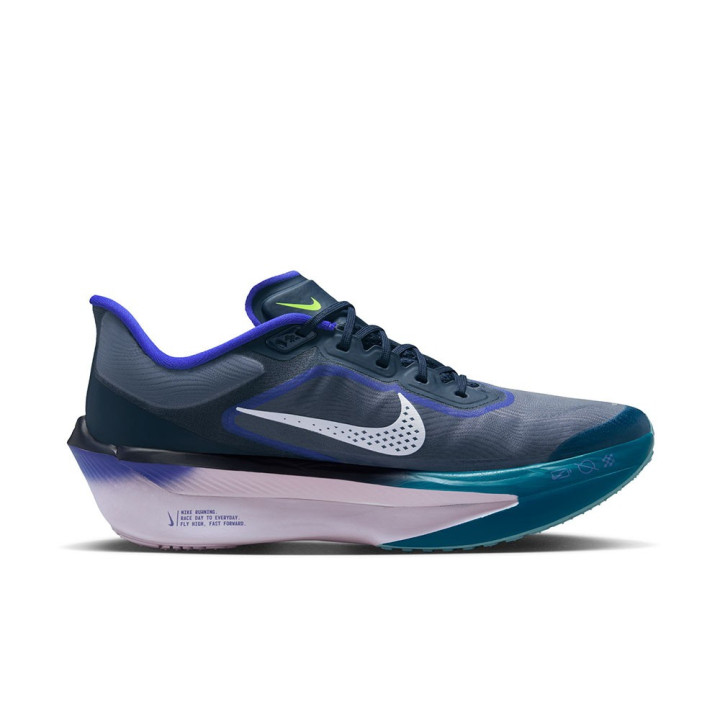 Nike Zoom Fly 6 Obsidian Bianco-Persian Violet - Scarpe Running Uomo