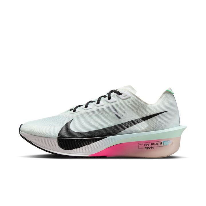 Nike Air Zoom Vaporfly 4 Bianco Nero-Hyper Rosa - Scarpe Running Donna