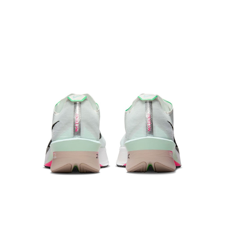 Nike Air Zoom Vaporfly 4 Bianco Nero-Hyper Rosa - Scarpe Running Donna