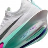 Nike Air Zoom Alphafly 3 Bianco Nero-Turquese - Scarpe Running Uomo