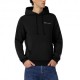Champion Felpa Con Cappuccio Logo Piccolo Nero Uomo