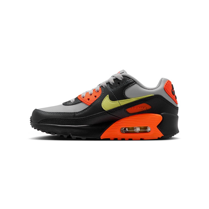 Nike Max 90 Ltr Gs Grigio Limelight - Sneakers Bambino