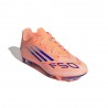 ADIDAS F50 Club Fg Mg Arancio Blu - Scarpe Da Calcio Bambino