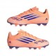 ADIDAS F50 Club Fg Mg Arancio Blu - Scarpe Da Calcio Bambino