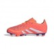 ADIDAS Predator Club Fg Mg Arancio Blu - Scarpe Da Calcio Bambino