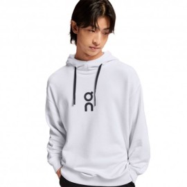 On Felpa Con Cappuccio Club Bianco Uomo