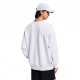 On Felpa Girocollo Club Crew Bianco Uomo
