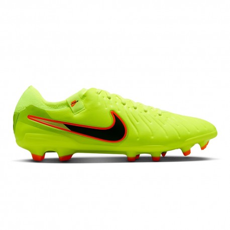 Nike Tiempo Legend 10 Pro Fg Volt Nero - Scarpe Da Calcio Uomo
