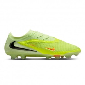 Nike Phantom 6 Low Elite Fg Crimson Nero Lime - Scarpe Da Calcio Uomo