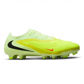 Nike Phantom 6 Low Pro Fg Crimson Nero Lime - Scarpe Da Calcio Uomo