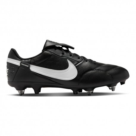 Nike Premier 3 Sg-Pro Nero Bianco - Scarpe Da Calcio Uomo