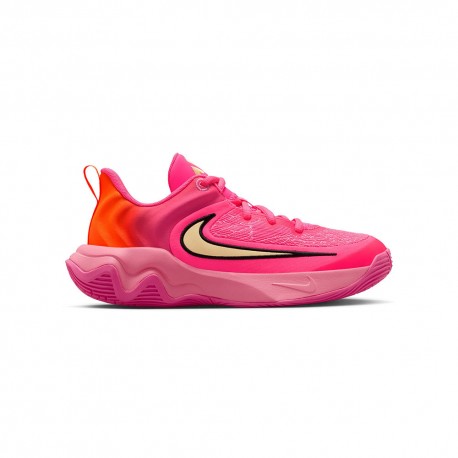 Nike Giannis Immortality 4 Gs Rosa Citron - Scarpe Basket Bambino