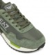 Ea7 Run Vintage Verde Nero - Sneakers Uomo