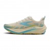 Brooks Ghost Trail Grigio Giallo Azzurro - Scarpe Trail Running Donna