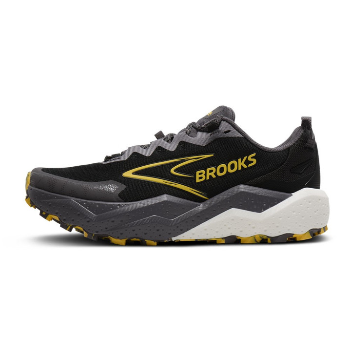 Brooks Ghost Trail Grigio Giallo Azzurro - Scarpe Trail Running Donna