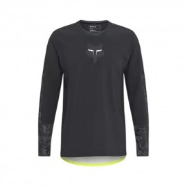 Fox Maglia Mtb Defend Thermal Lunar Nero Uomo