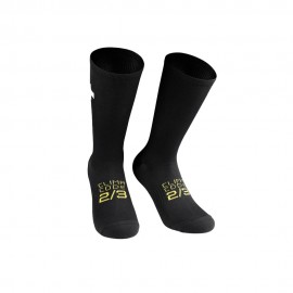 Assos Calze Ciclismo Spring Fall P1 Nero Series Uomo