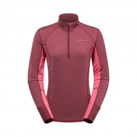 La Sportiva Maglia Trail Running Ml Swift Redwood Rosebay Donna