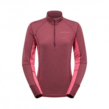 La Sportiva Maglia Trail Running Ml Swift Redwood Rosebay Donna