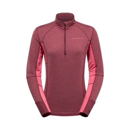 La Sportiva Maglia Trail Running Ml Swift Redwood Rosebay Donna