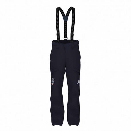 Kappa 6CENTO 622C USA Blu - Pantaloni Sci Uomo