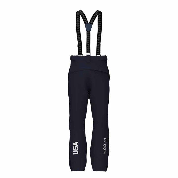 Kappa 6CENTO 622C USA Blu - Pantaloni Sci Uomo