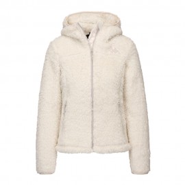 Kappa 6CENTO 645C ORSETTO Bianco - Giacca in Pile Donna