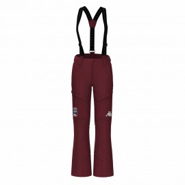 Kappa 6CENTO 665C Usa Bordeaux - Pantaloni Sci Donna